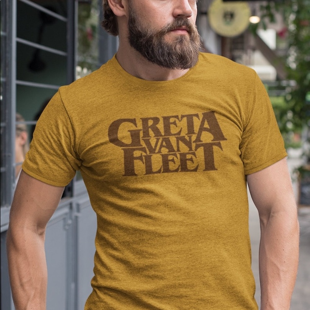 Greta Van Fleet OLD GOLD T-Shirt GVF Shirts